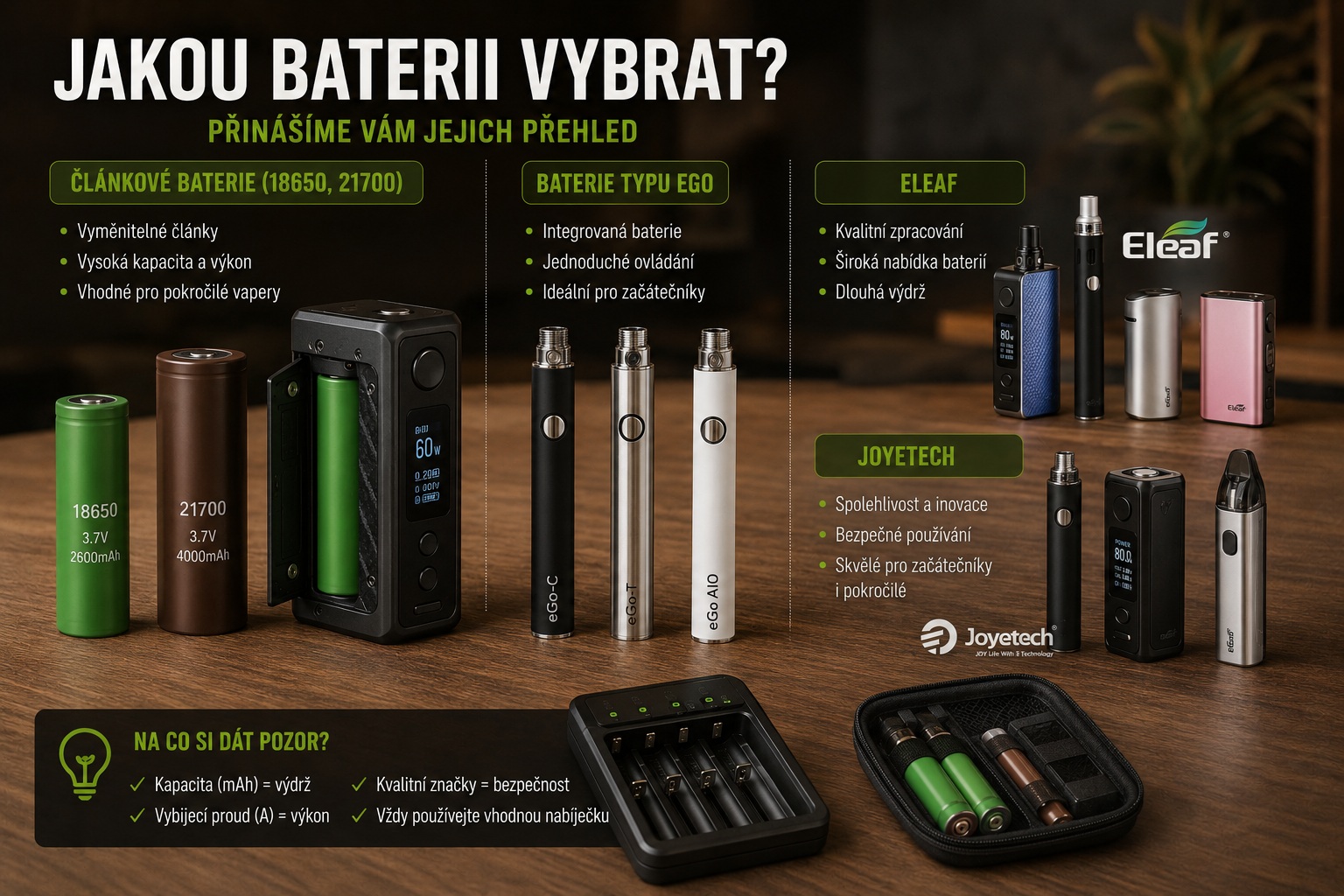 Jakou baterii vybrat